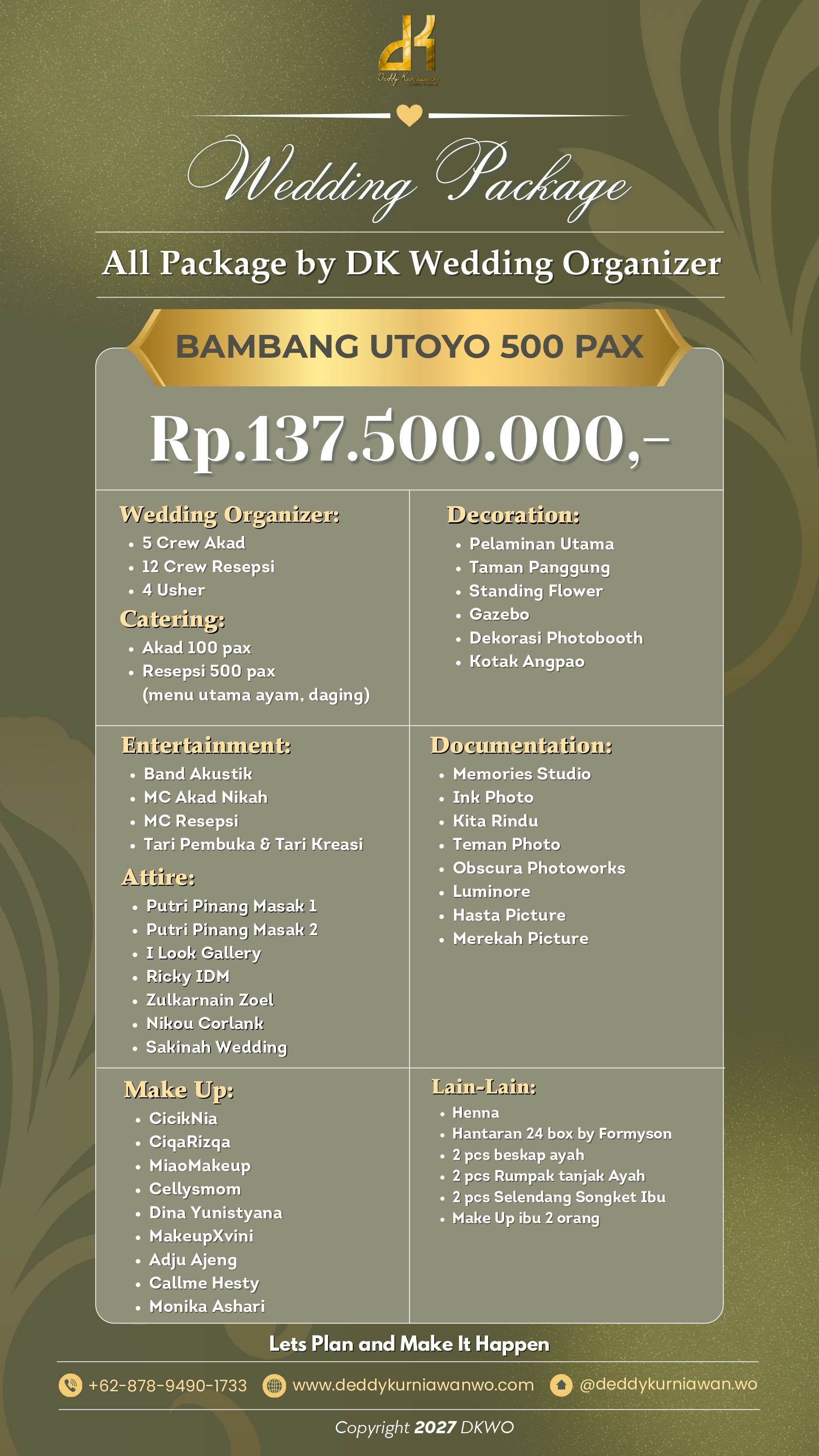 Bambang Utoyo 500 Pax