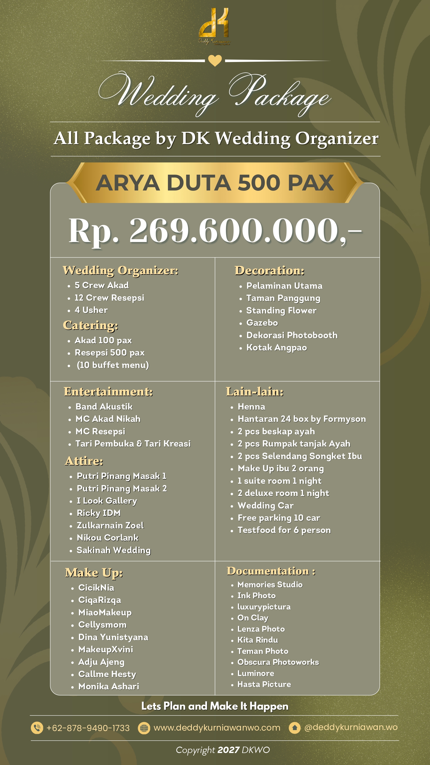 Aryaduta (500) Pax